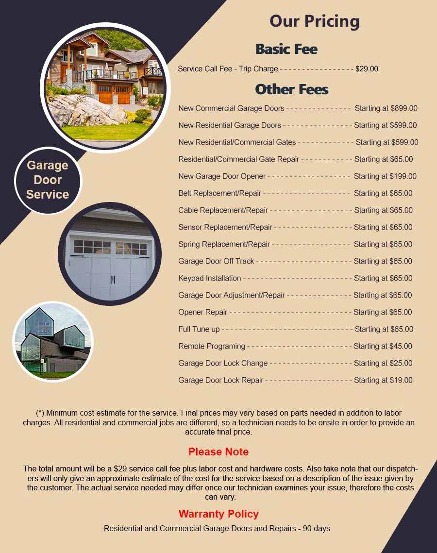 Firestone Garage Door Mobile Service Firestone, CO 303-872-4785